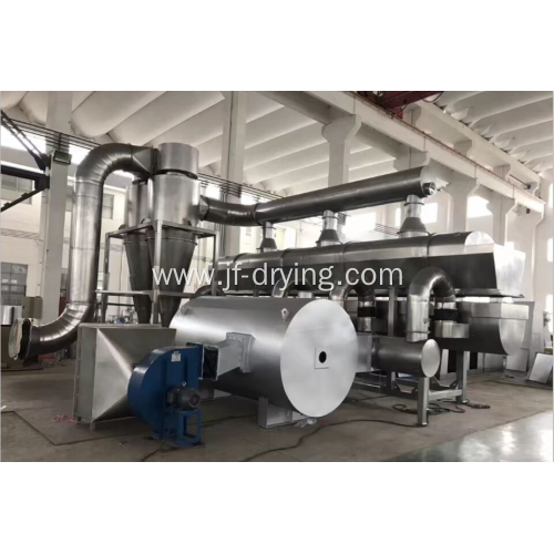 Vibration fluid bed dryer machine